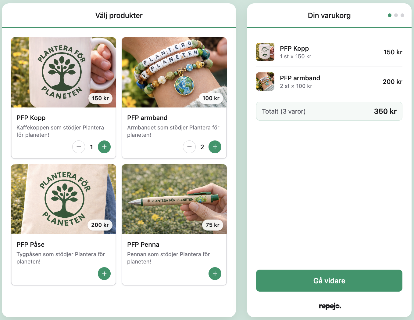 Gåvoshop